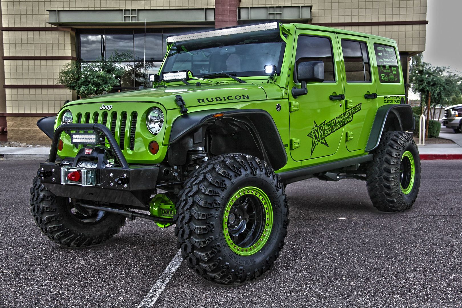 axial jeep rubicon body